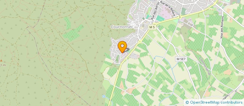 localisation de l'entreprise MADAME CHLOE PICHETTO  COURNONSEC