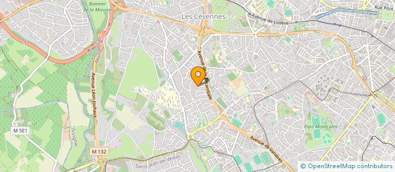 localisation de l'entreprise MADAME CHLOE PIECHOROWSKI à MONTPELLIER