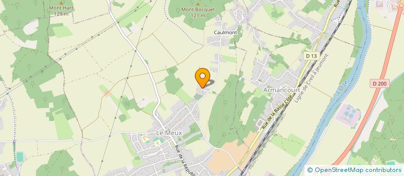 localisation de l'entreprise MADAME CHLOE PIERRE  LE MEUX