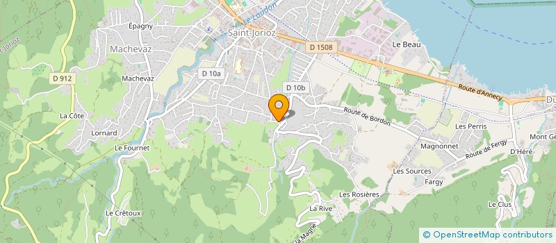 localisation de l'entreprise MADAME CHLOE PILLOIS  SAINT-JORIOZ