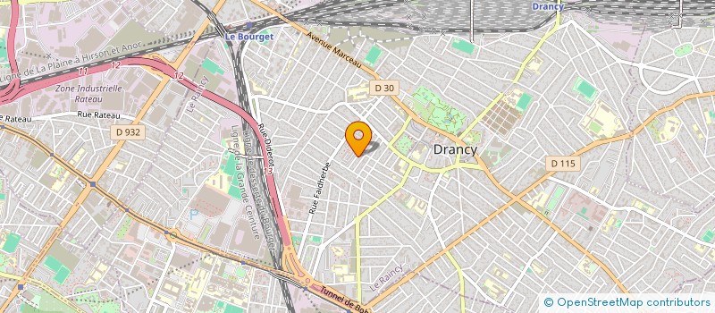 localisation de l'entreprise MADAME CHLOE PINAZZA à DRANCY