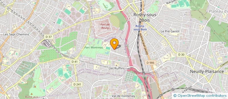 localisation de l'entreprise MADAME CHLOE PITOU à MONTREUIL