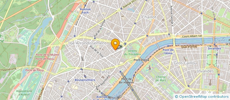 localisation de l'entreprise MADAME CHLOE PLAT  PARIS