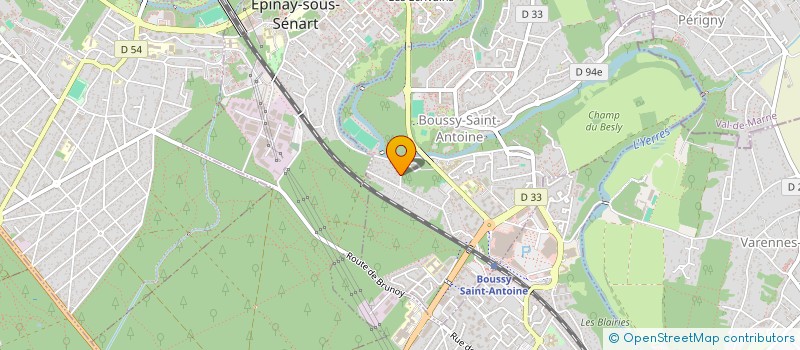 localisation de l'entreprise MADAME CHLOE POMMIES  BOUSSY-SAINT-ANTOINE