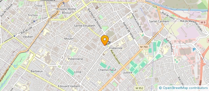 localisation de l'entreprise MADAME CHLOE PONTIEUX à ROUBAIX