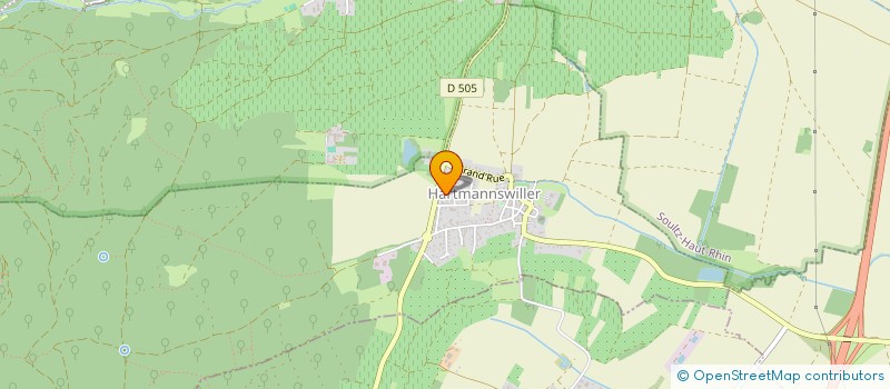 localisation de l'entreprise MADAME CHLOE POULET  HARTMANNSWILLER