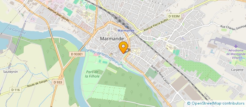 localisation de l'entreprise MADAME CHLOE PRADELLE à MARMANDE