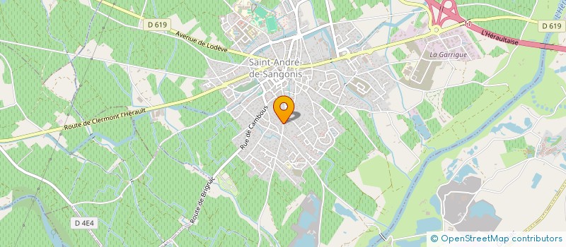 localisation de l'entreprise MADAME CHLOE QUESSARY  SAINT-ANDRE-DE-SANGONIS