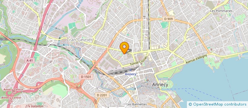 localisation de l'entreprise MADAME CHLOE RAFFAELLI à ANNECY