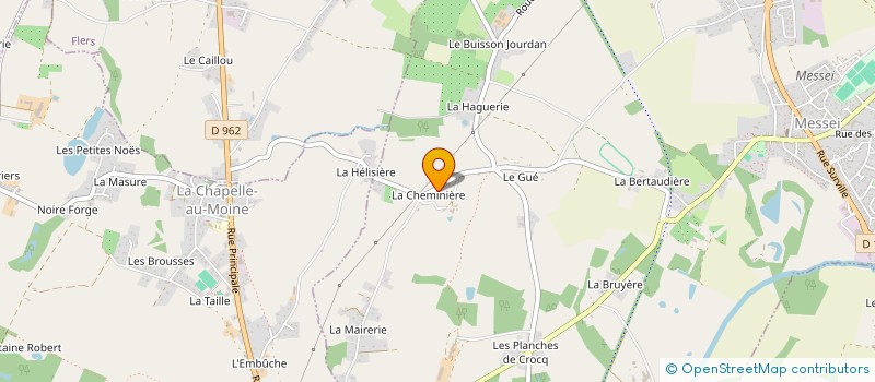 localisation de l'entreprise MADAME CHLOE RASERO à MESSEI