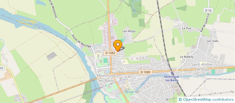 localisation de l'entreprise MADAME CHLOE REDURON à BOISSET-LES-MONTROND