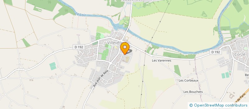 localisation de l'entreprise MADAME CHLOE REGNAULT  SEICHES-SUR-LE-LOIR