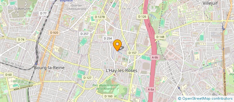 localisation de l'entreprise MADAME CHLOE RENEE BOCCON-GIBOD  L'HAY-LES-ROSES