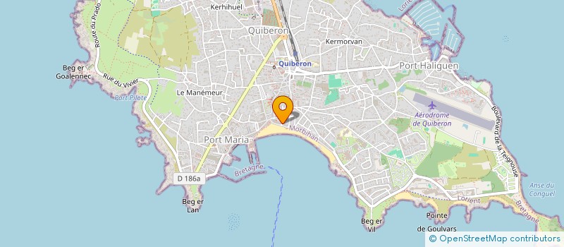 localisation de l'entreprise MADAME CHLOE RESNAIS à QUIBERON