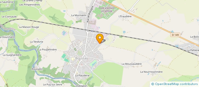 localisation de l'entreprise MADAME CHLOE RICHARD  TREMENTINES