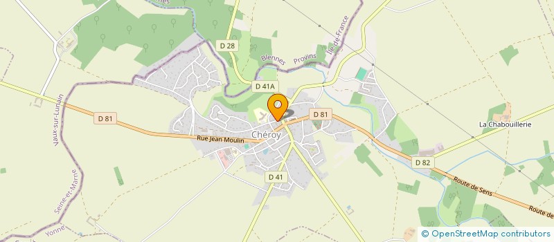 localisation de l'entreprise MADAME CHLOE RICHER  CHEROY