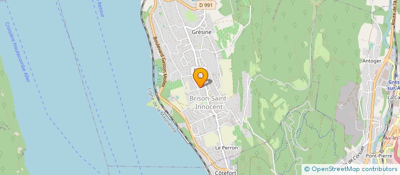 localisation de l'entreprise MADAME CHLOE RIEME  BRISON-SAINT-INNOCENT