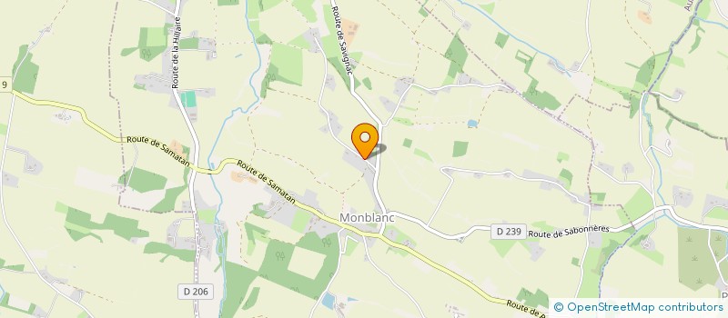 localisation de l'entreprise MADAME CHLOE RIHN  LACANAU