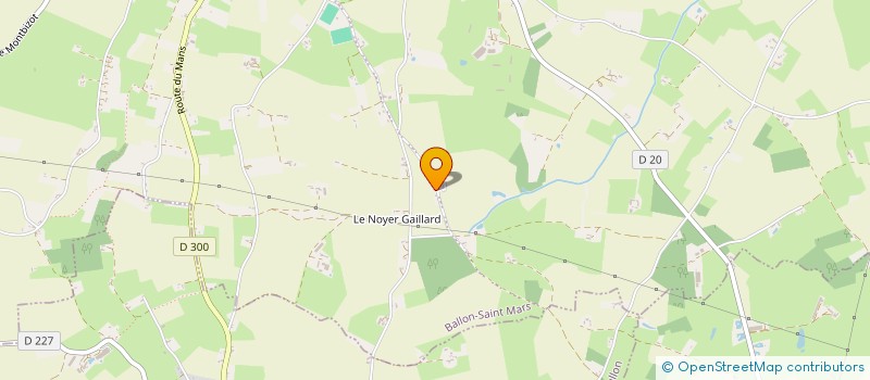 localisation de l'entreprise MADAME CHLOE RIVIERE  BALLON-SAINT MARS