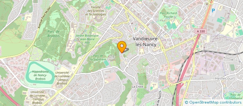 localisation de l'entreprise MADAME CHLOE ROCHE  VANDUVRE-LES-NANCY