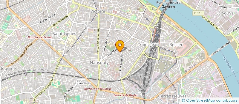 localisation de l'entreprise MADAME CHLOE RODRIGO  BOUTEILLES-SAINT-SEBASTIEN