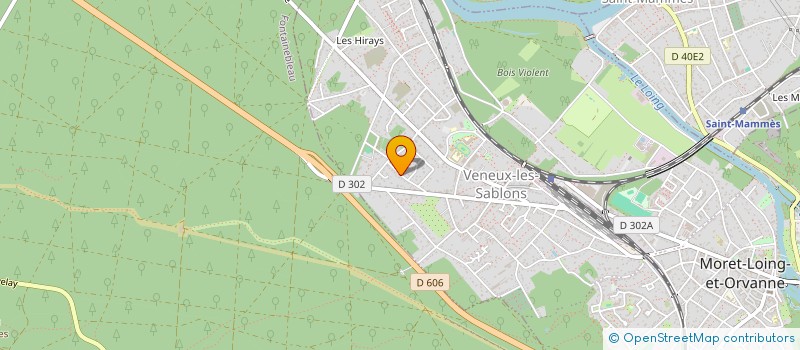 localisation de l'entreprise MADAME CHLOE RODRIGUES  MORET-LOING-ET-ORVANNE