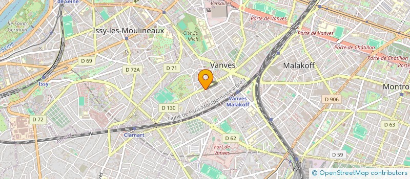 localisation de l'entreprise MADAME CHLOE ROGER  VANVES