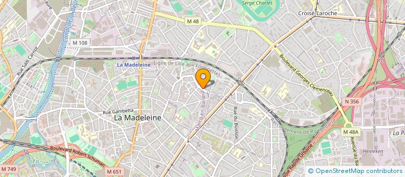 localisation de l'entreprise MADAME CHLOE ROSS à MARCQ-EN-BARŒUL