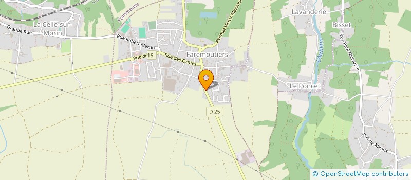 localisation de l'entreprise MADAME CHLOE ROTARDIER  FAREMOUTIERS