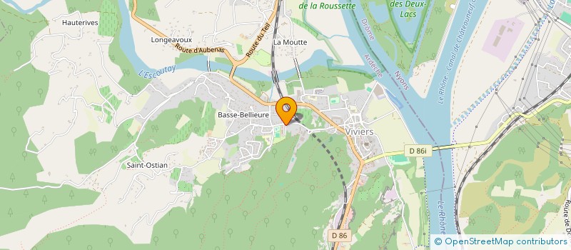 localisation de l'entreprise MADAME CHLOE ROUBAUD  VIVIERS