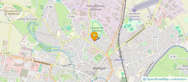 localisation de l'entreprise MADAME CHLOE ROUSSEL à ALENCON