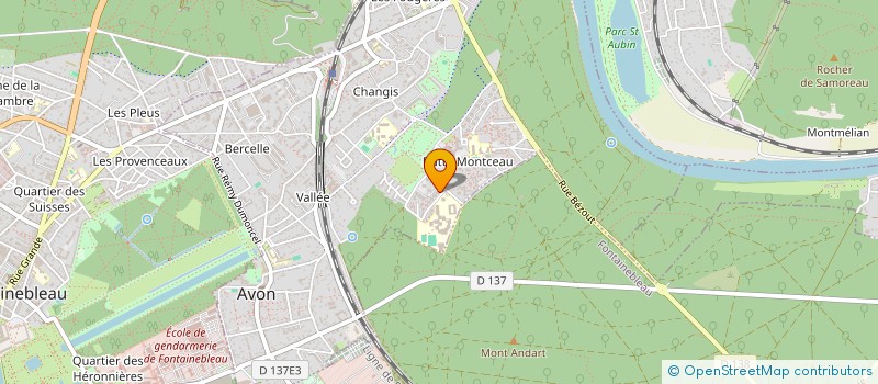 localisation de l'entreprise MADAME CHLOE ROUX  AVON