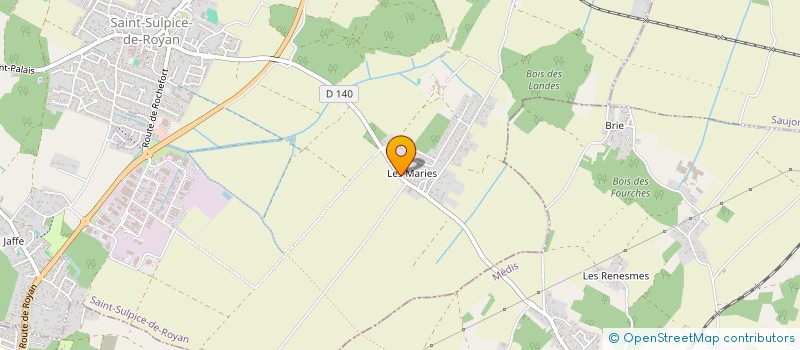 localisation de l'entreprise MADAME CHLOE ROY  SAINT-SULPICE-DE-ROYAN