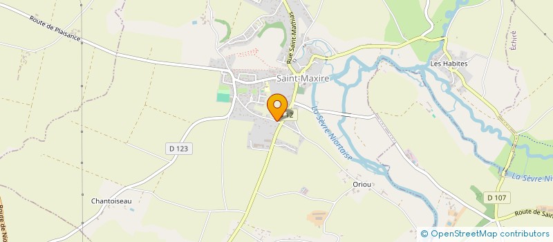 localisation de l'entreprise MADAME CHLOE RUBIO  SAINT-MAXIRE