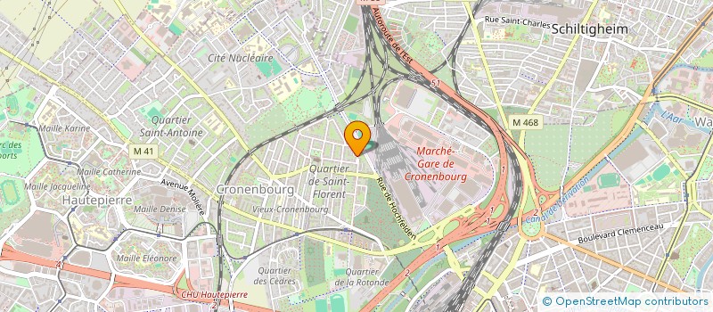 localisation de l'entreprise MADAME CHLOE RUMMELHARD à STRASBOURG