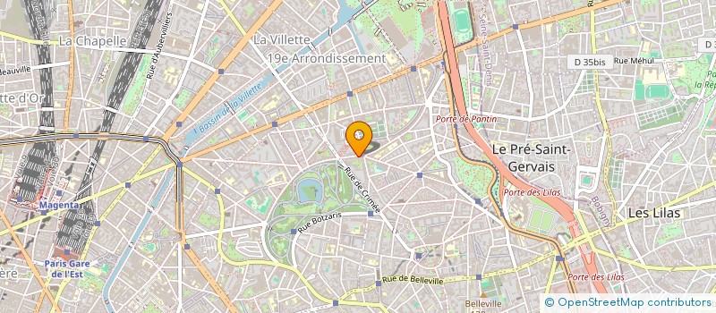 localisation de l'entreprise MADAME CHLOE RUPERTO  PARIS