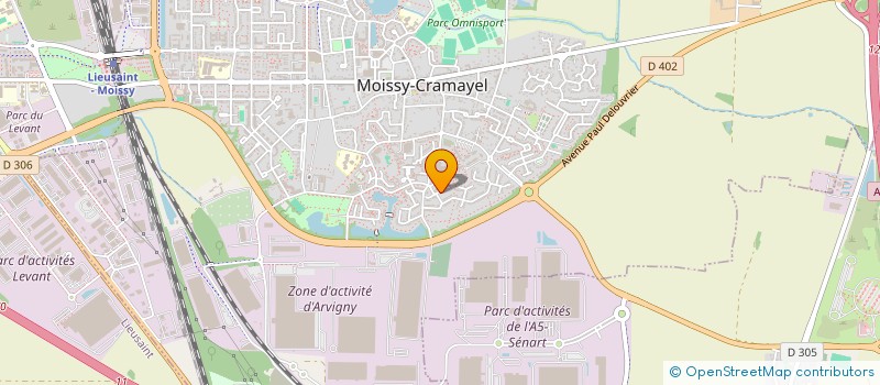 localisation de l'entreprise MADAME CHLOE SAAD-ROUANA à MOISSY-CRAMAYEL