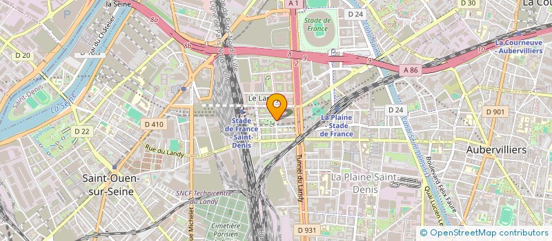 localisation de l'entreprise MADAME CHLOE SAINTRAIS à SAINT-DENIS