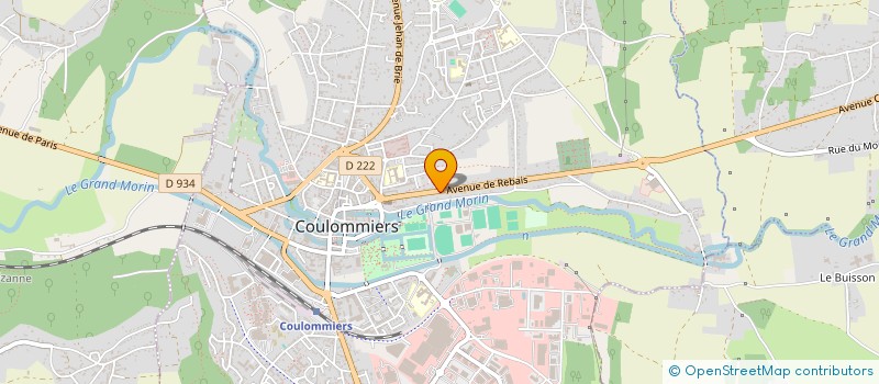 localisation de l'entreprise MADAME CHLOE SALAUN à COULOMMIERS