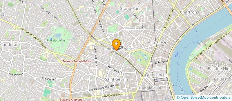 localisation de l'entreprise MADAME CHLOE SALEMI à BORDEAUX