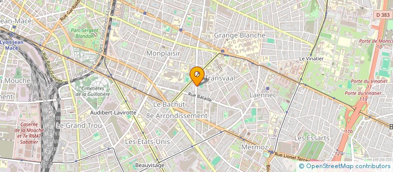 localisation de l'entreprise MADAME CHLOE SALUT  LYON