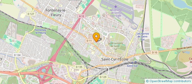 localisation de l'entreprise MADAME CHLOE SANGIORGIO  SAINT-CYR-L'ECOLE