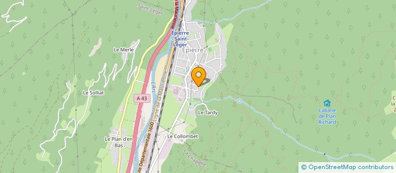 localisation de l'entreprise MADAME CHLOE SAULNIER  EPIERRE