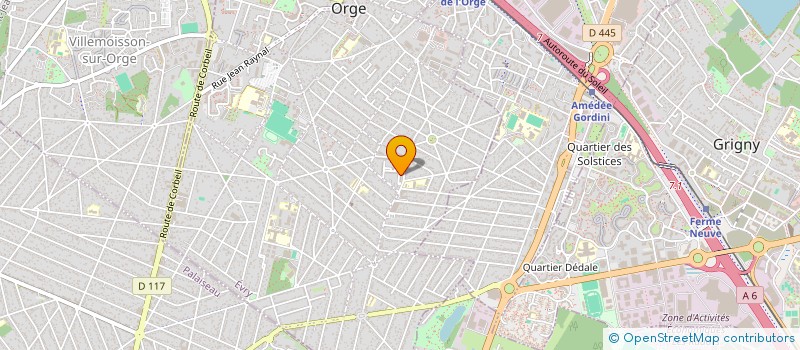 localisation de l'entreprise MADAME CHLOE SAVART  MORSANG-SUR-ORGE