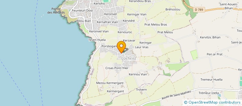 localisation de l'entreprise MADAME CHLOE SCHAFFAUSER  LE CONQUET