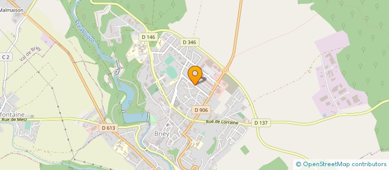 localisation de l'entreprise MADAME CHLOE SCHAFFHAUSER  VAL DE BRIEY