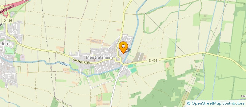 localisation de l'entreprise MADAME CHLOE SCHEER à MEISTRATZHEIM
