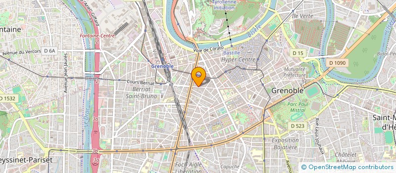 localisation de l'entreprise MADAME CHLOE SCHLESIGER à GRENOBLE