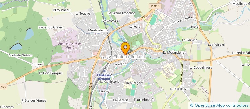 localisation de l'entreprise MADAME CHLOE SCICLUNA à CHATEAU-RENAULT