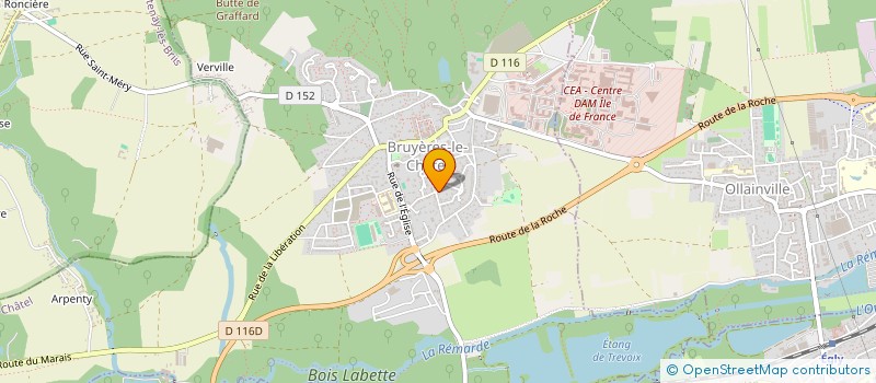 localisation de l'entreprise MADAME CHLOE SEGALEN  BRUYERES-LE-CHATEL